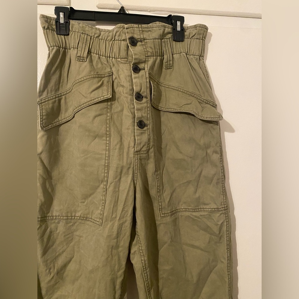 Bdg Sage Green High-Waisted Trousers - image 4